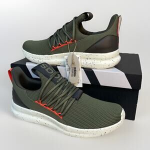 Adidas Men's Lite Racer Adapt Sneakers Cloud Foam Slip On Olive Mens Size 9